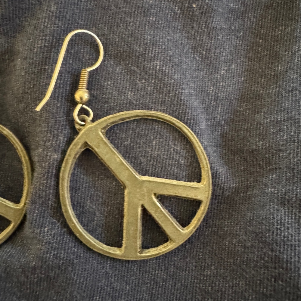 Peace Sign Earrings